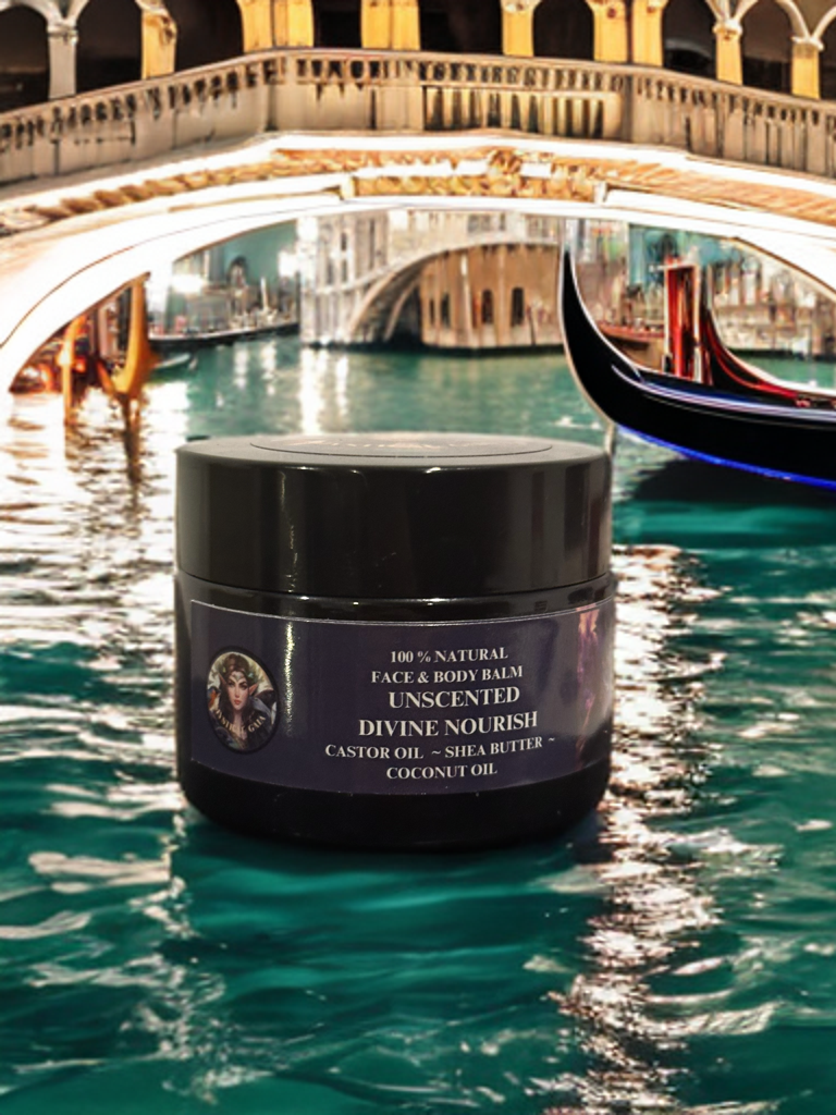 Venetian Raven Queen - Unscented Divine Nourish 100% Organic Face & Body Balm