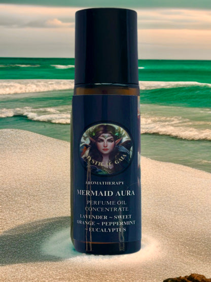 Mermaid Aura - Perfume Oil Concentrate Roll On