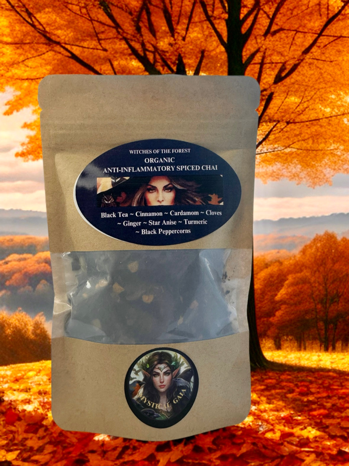 Organic Anti-Inflammatory Spiced Chai - Witches Of The Forest