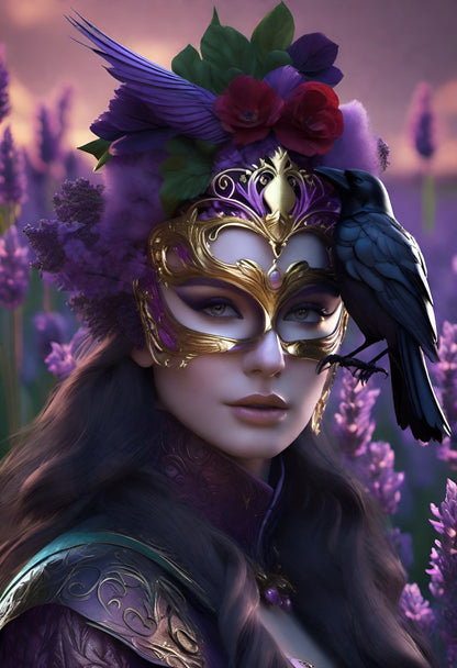 Venetian Raven Queen - Unscented Divine Nourish 100% Organic Face & Body Balm
